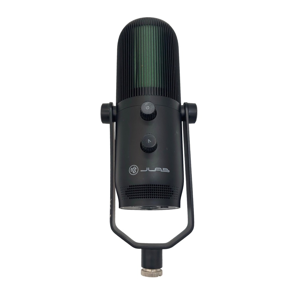 JLab Talk Pro USB Microphone 192kHz 24-Bit Condenser Mic Black 4 Polar Patterns